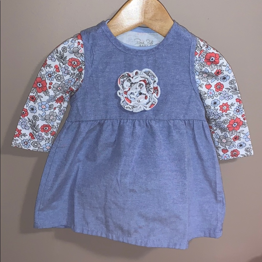 6-9m Adorable dress outfit!